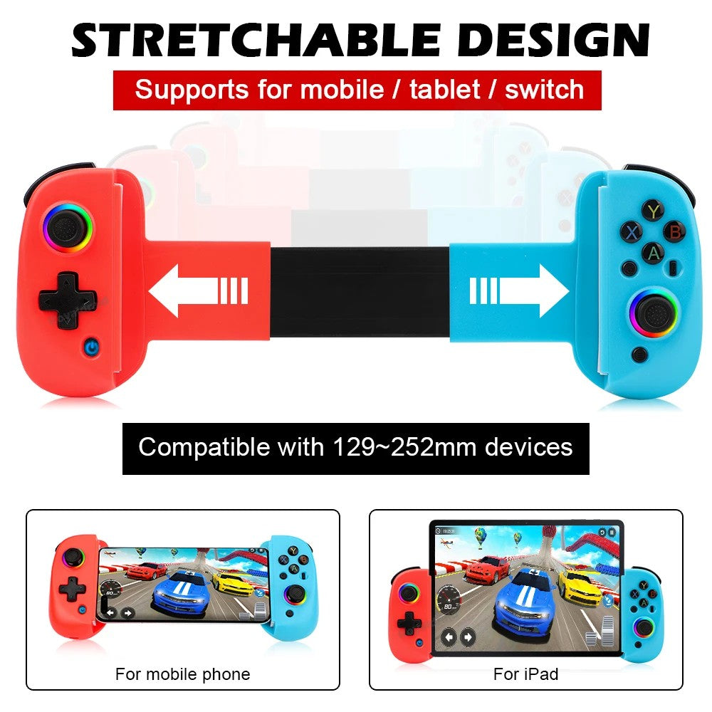 Controle Ajustável Bluetooth para Ps3, Ps4, Android, IOS