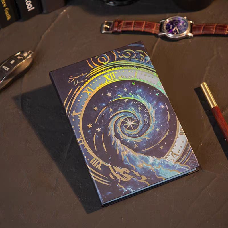 Caderno Relógio Cósmico