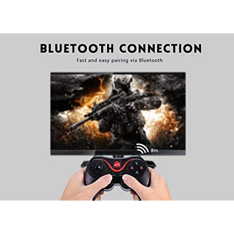 Controle Sem Fio Gamepad, Joystick com suporte para Celular / Smartphone