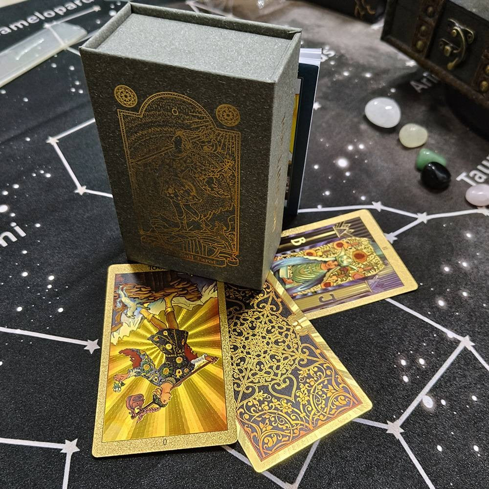 Tarô - Gold Black Mandala
