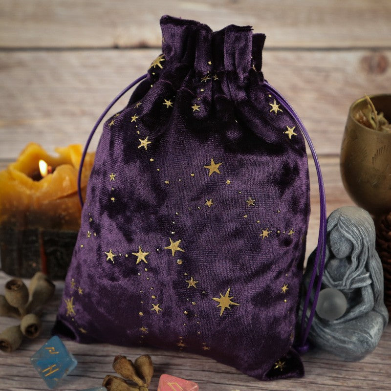 Bag para Cartas de Tarô - Noite Estrelada