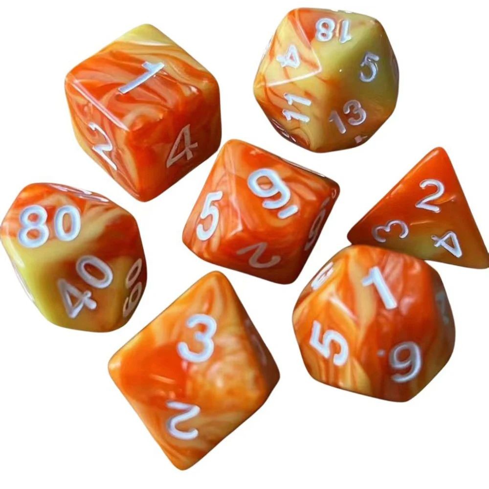 Conjunto de dados - Cores Mistas | D&D, RPG, Pathfinder