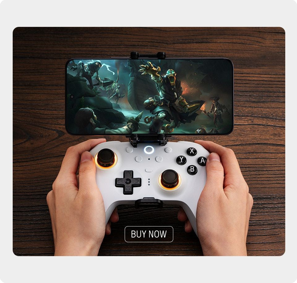 Controle Wireless Hall Effect multiplataforma com Dock de carregamento - 8-BitDo