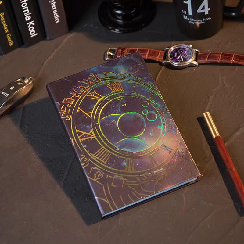 Caderno Relógio Cósmico