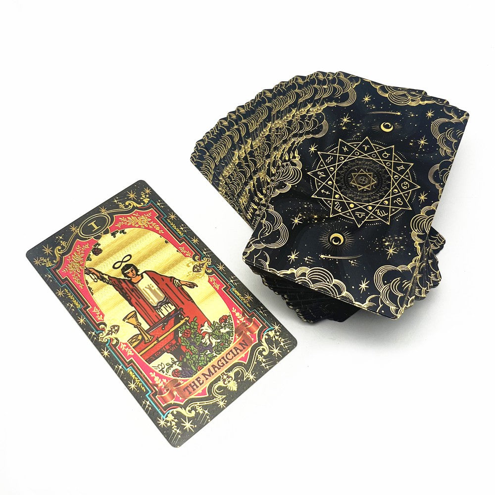 Tarô Gold - Rosa Mística Preto