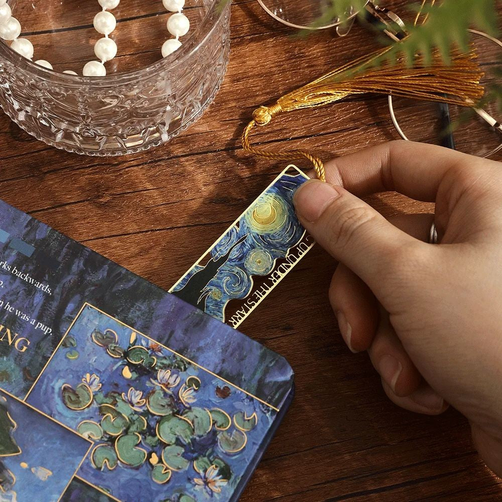 Marcador de página - Inspiração Van Gogh