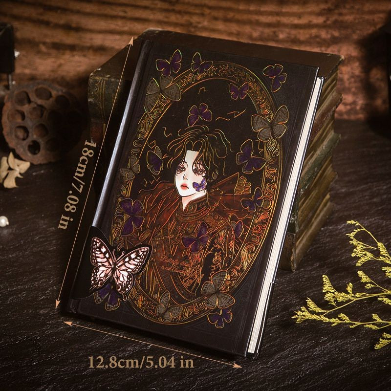 Caderno Retro Borboleta