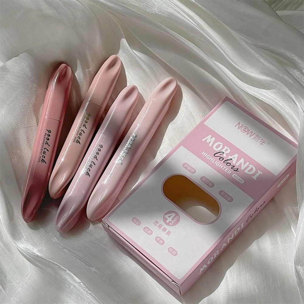 Marcadores - Tons Pastel (4 Cores)