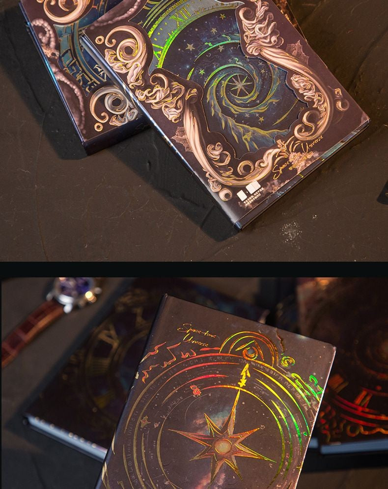 Caderno Relógio Cósmico