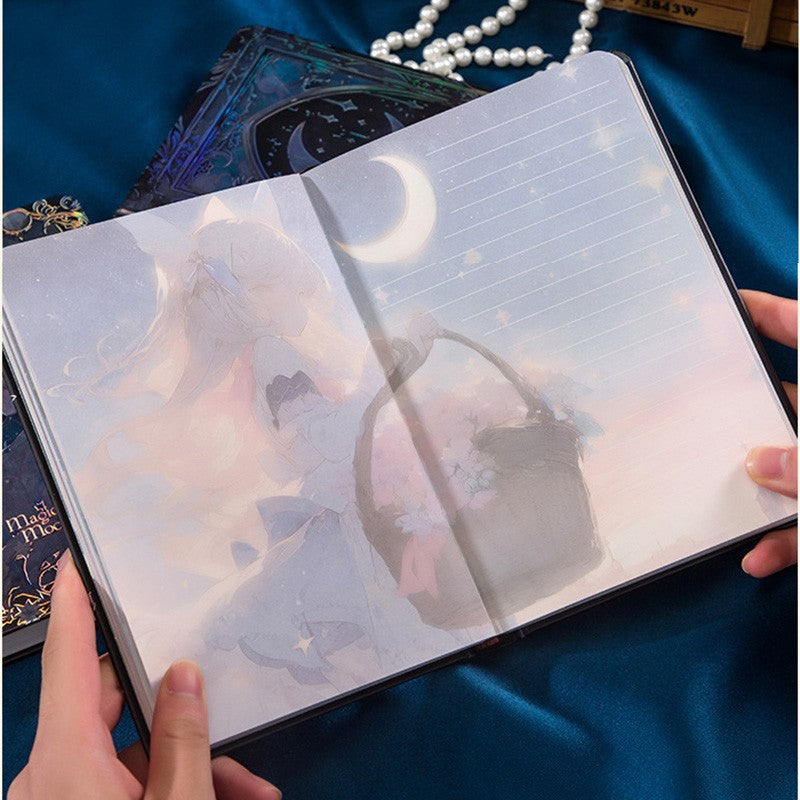 Caderno Capa Dura - Magia do Luar