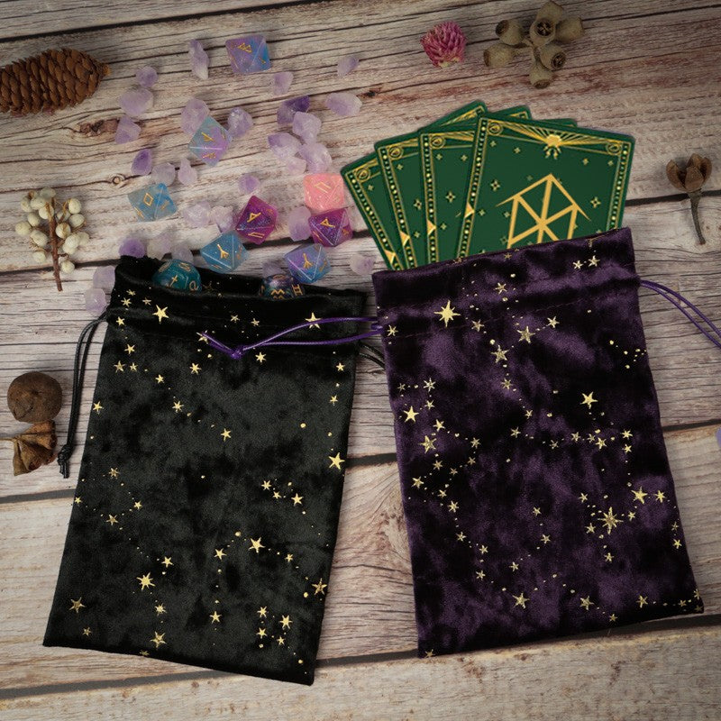 Bag para Cartas de Tarô - Noite Estrelada