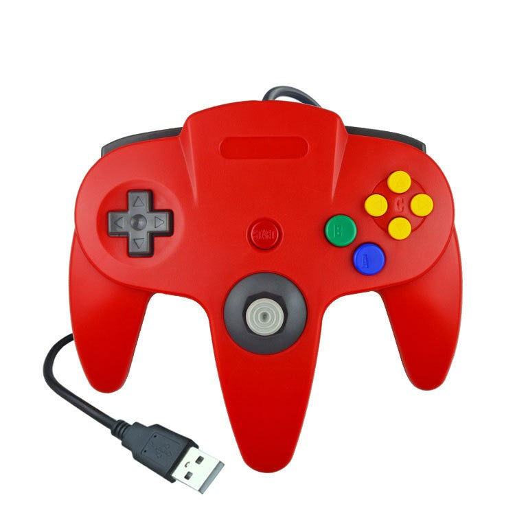Controle Classico N64 USB com fio para Jogos Retro