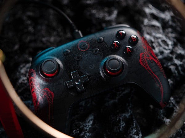 Controle (Sem fio e Com fio) com Hall Effect Black Myth: Wukong multiplataformas - 8-BitDo