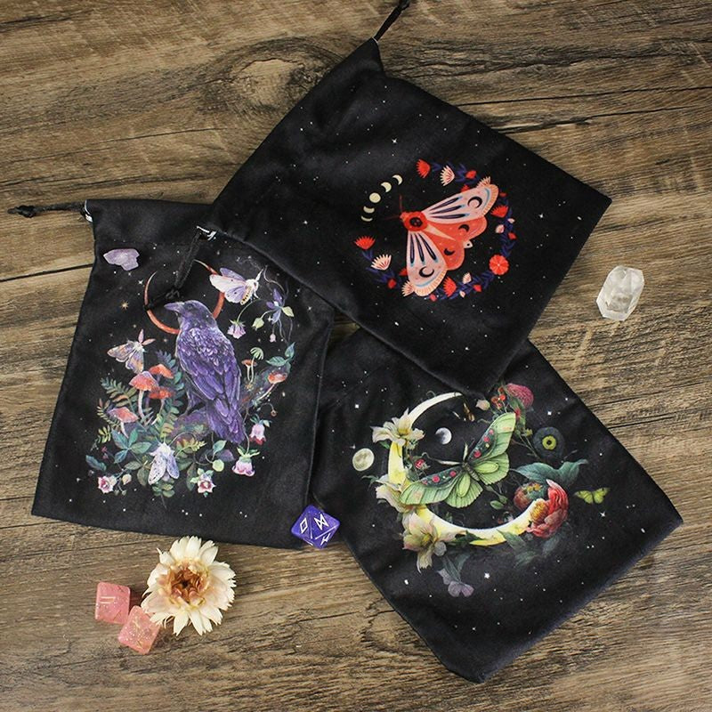 Bag para Cartas de Tarô - Animais Encantados