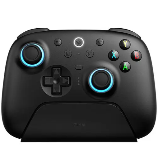 Controle Wireless Hall Effect multiplataforma com Dock de carregamento - 8-BitDo