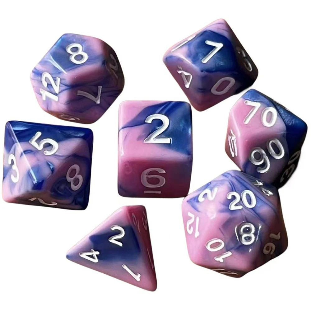 Conjunto de dados - Cores Mistas | D&D, RPG, Pathfinder