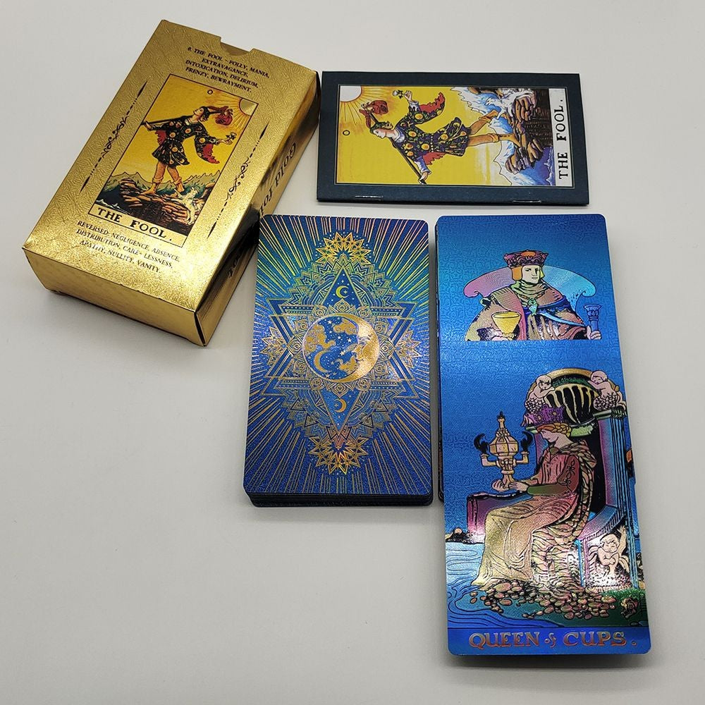 Tarô Foil Azul