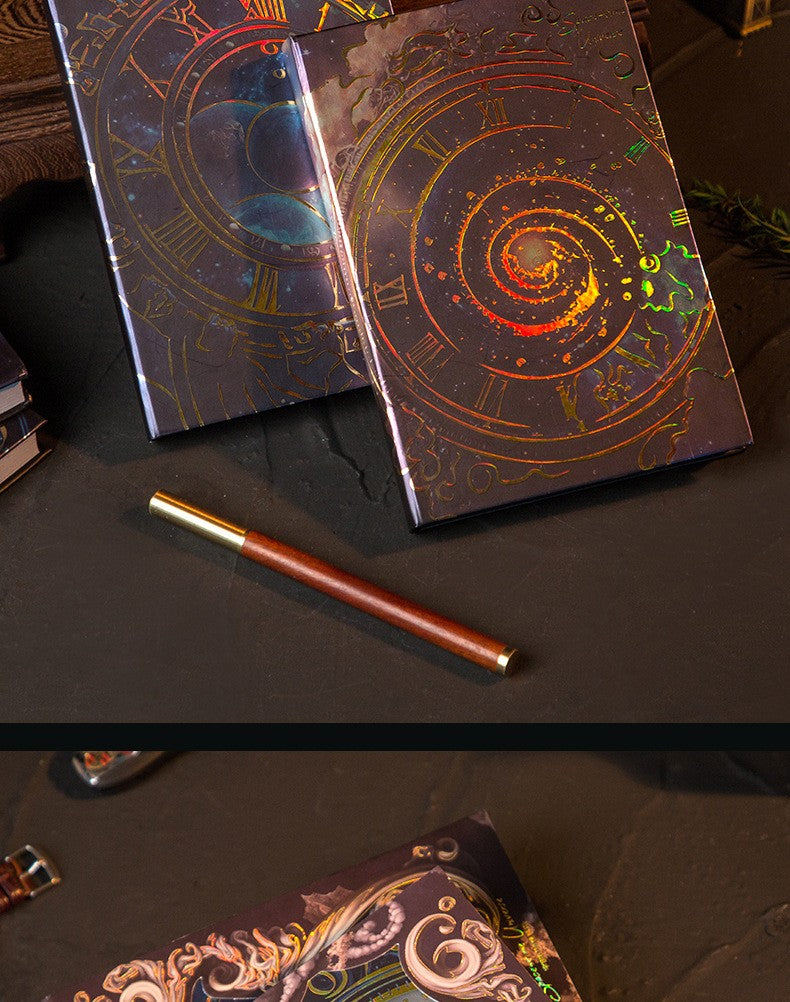 Caderno Relógio Cósmico