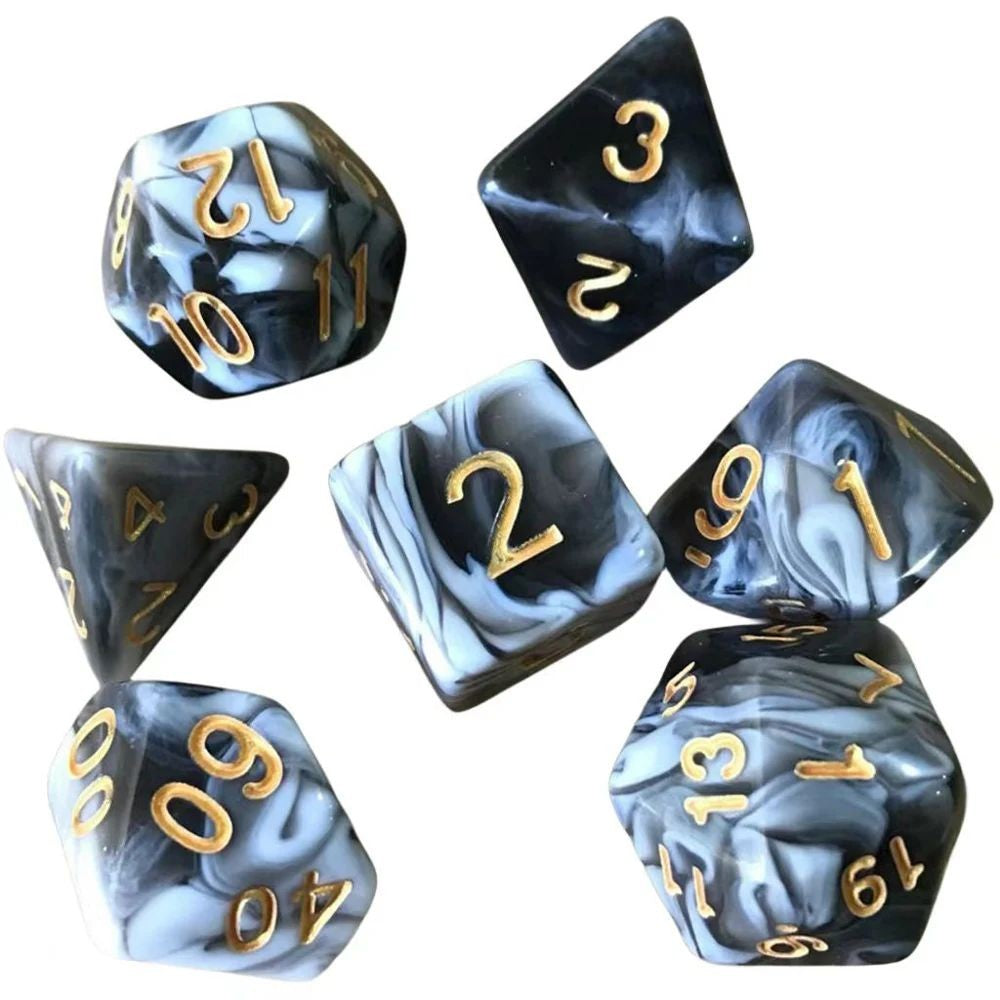 Conjunto de dados - Cores Mistas | D&D, RPG, Pathfinder