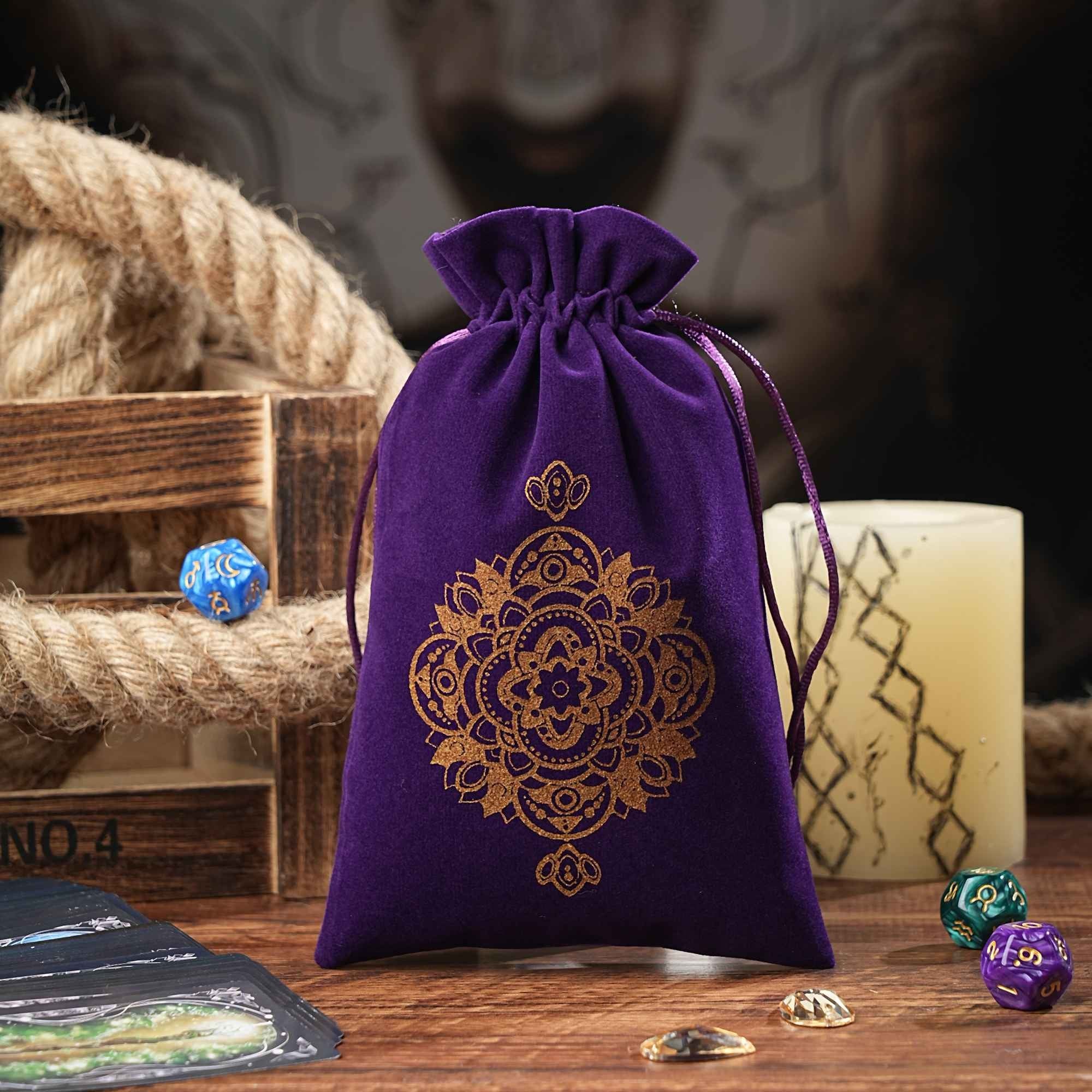 Bag para Cartas de Tarô - Noite dos Oráculos