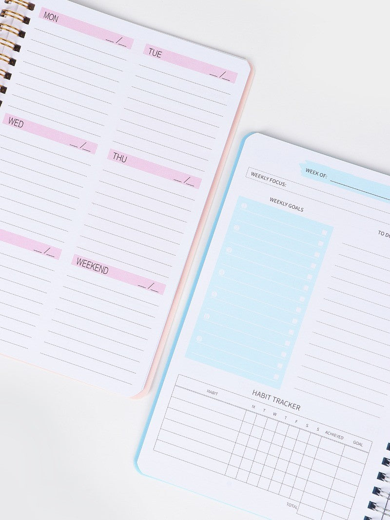 Caderno Planejador Semanal