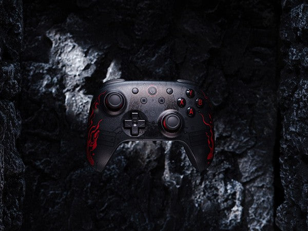 Controle (Sem fio e Com fio) com Hall Effect Black Myth: Wukong multiplataformas - 8-BitDo