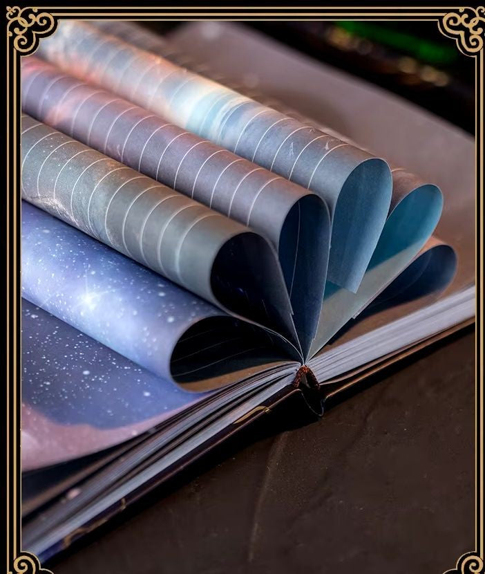 Caderno Relógio Cósmico