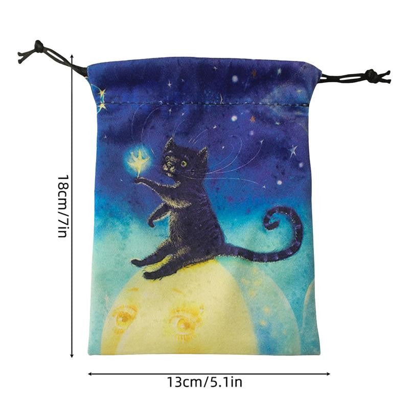Bag para Cartas de Tarô - Gatitos
