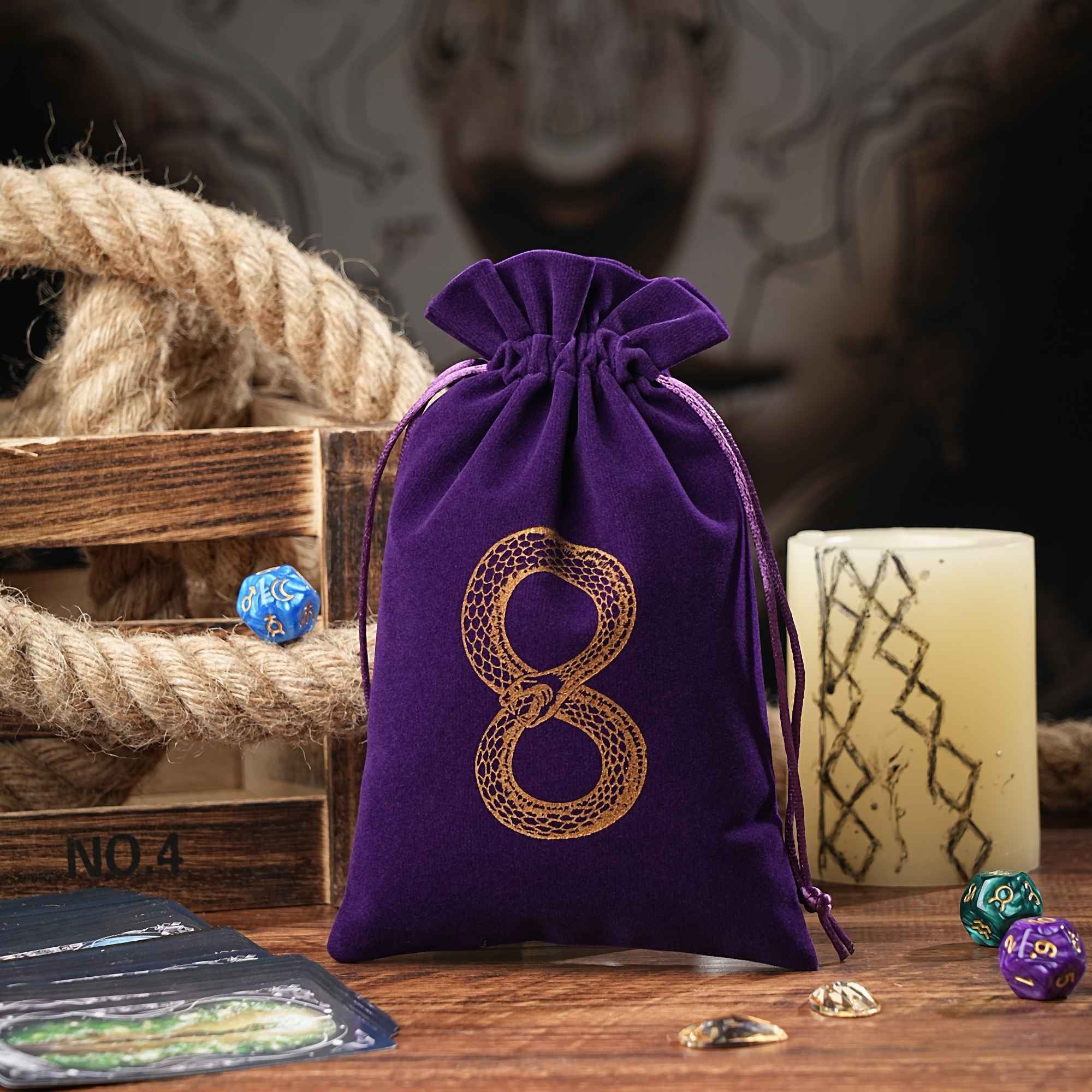 Bag para Cartas de Tarô - Noite dos Oráculos