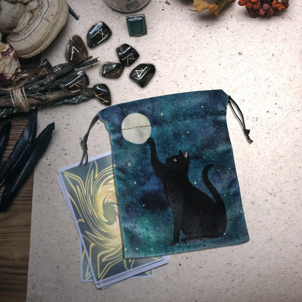 Bag para Cartas de Tarô - Gatitos