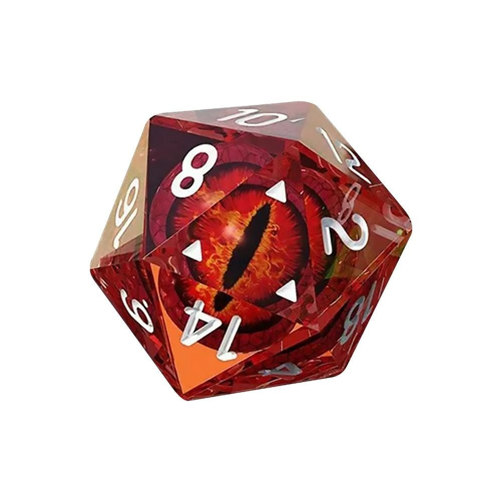 Dado D20 (Uma Unidade) - Olho do Dragão | RPG/D&D, Pathfinder