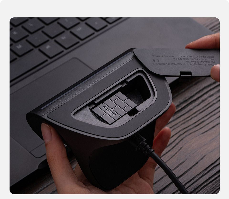 Controle Wireless Hall Effect multiplataforma com Dock de carregamento - 8-BitDo