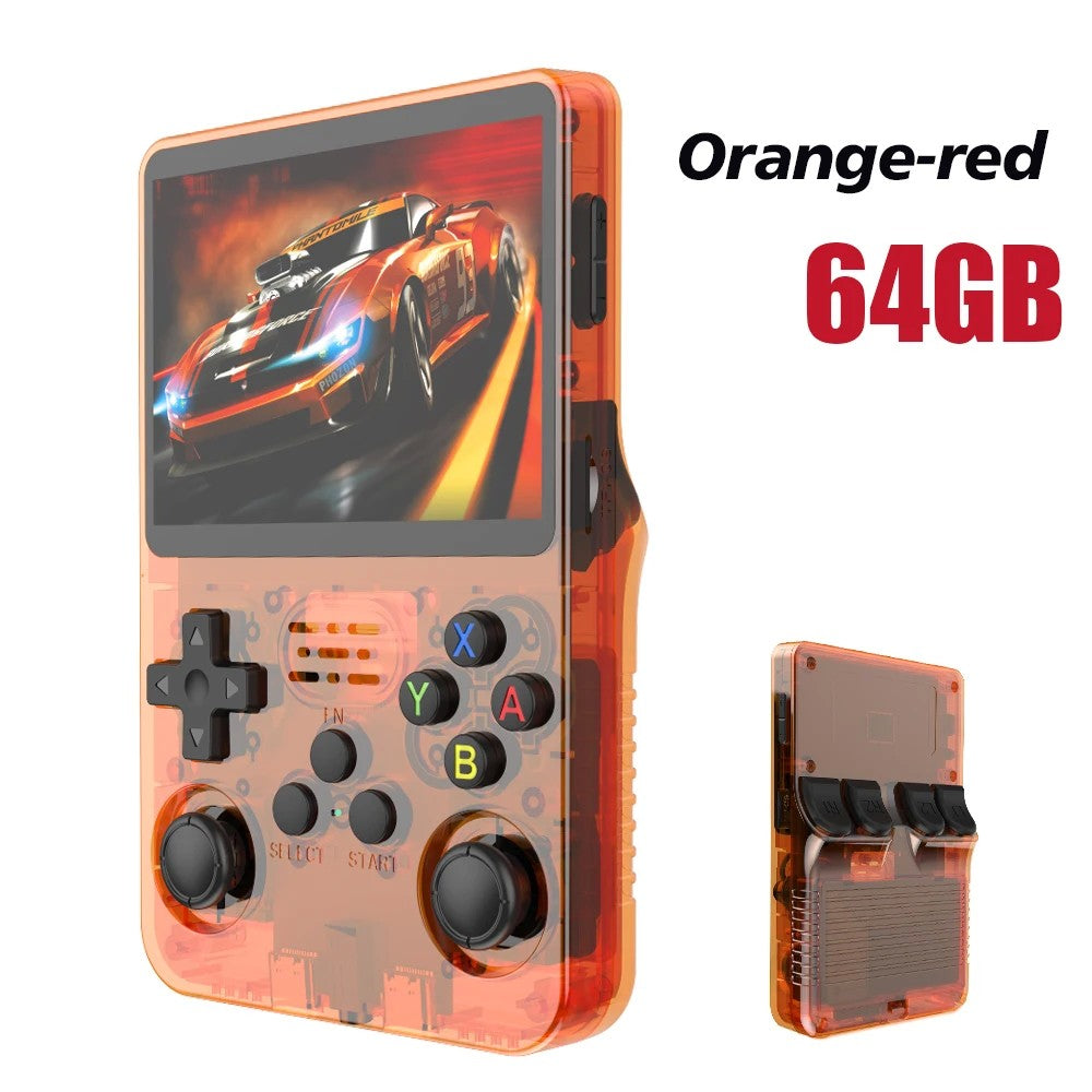 Console de Jogos Retro Portátil AMBERNIC R36S, Tela IPS de 3,5