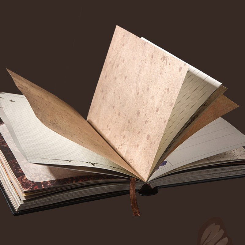 Caderno Retro Borboleta