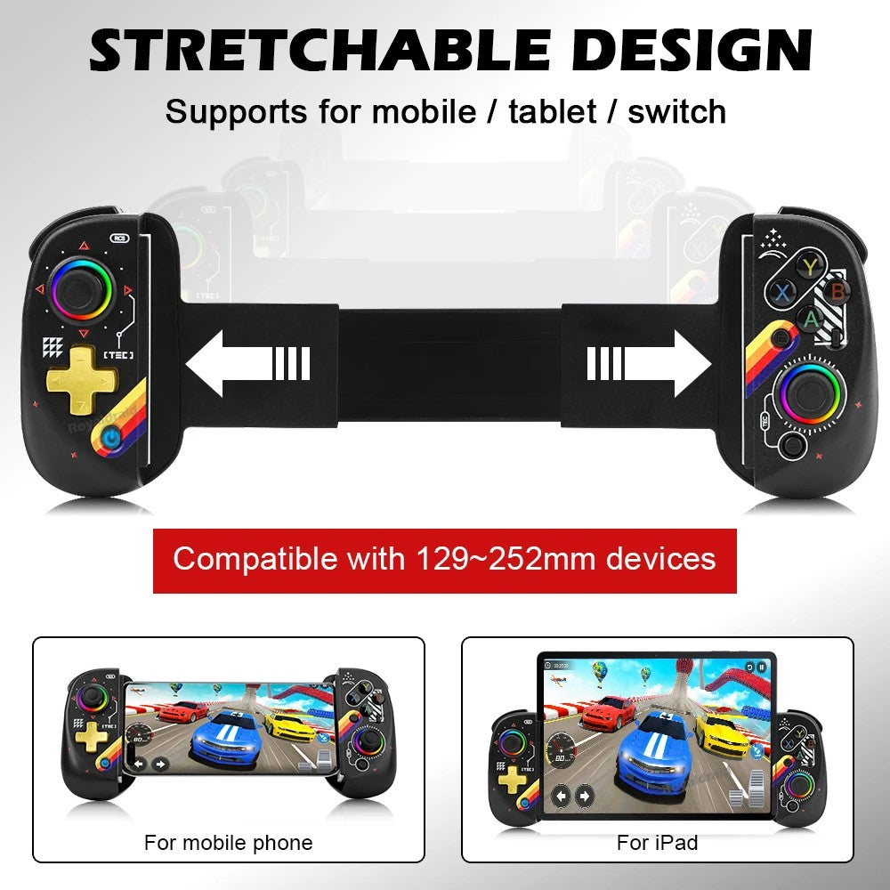 Controle Ajustável Bluetooth para Ps3, Ps4, Android, IOS