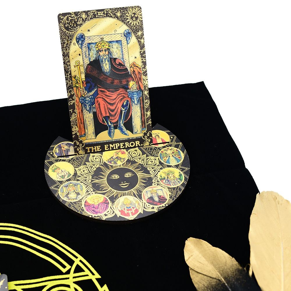 Tarô Gold Deluxe - Conjunto kit esotérico