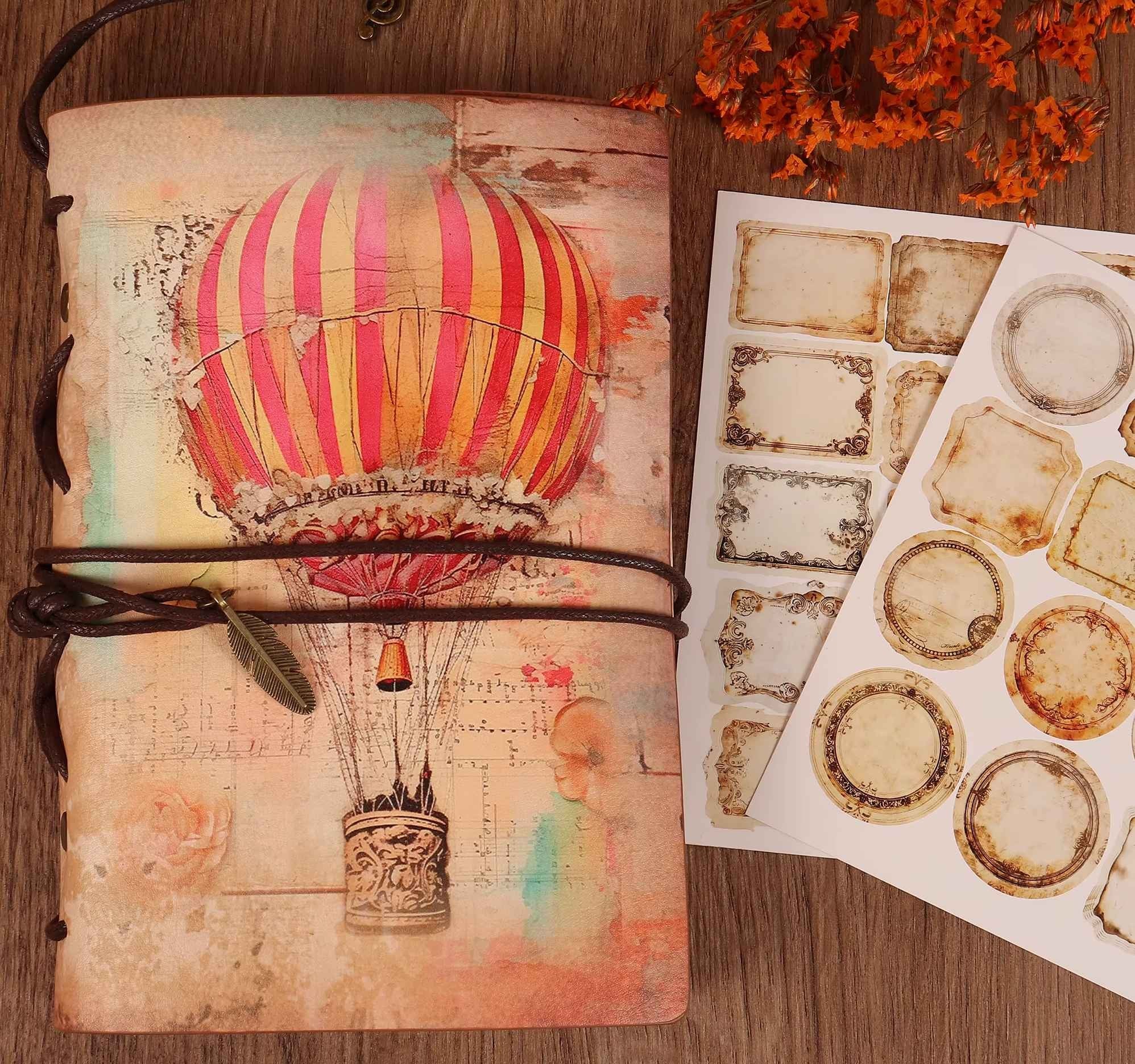 Caderno Estilo Vintage - Liberté