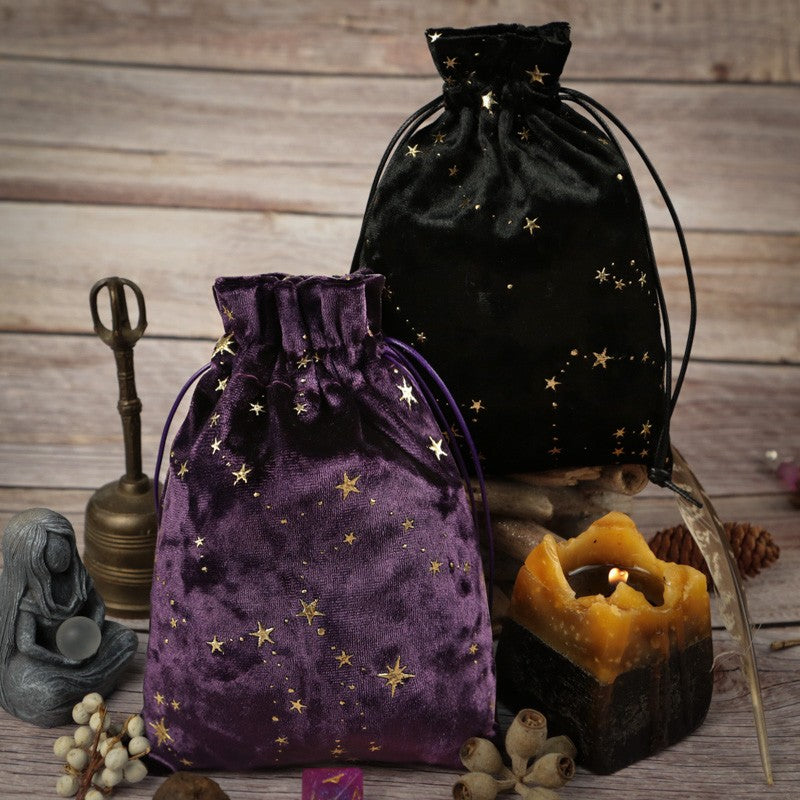Bag para Cartas de Tarô - Noite Estrelada