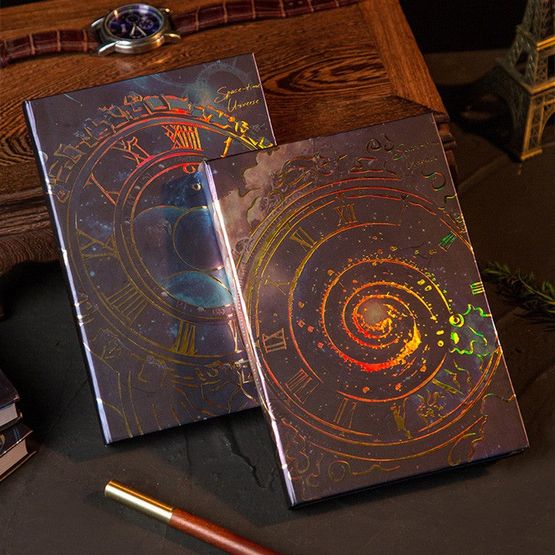 Caderno Relógio Cósmico