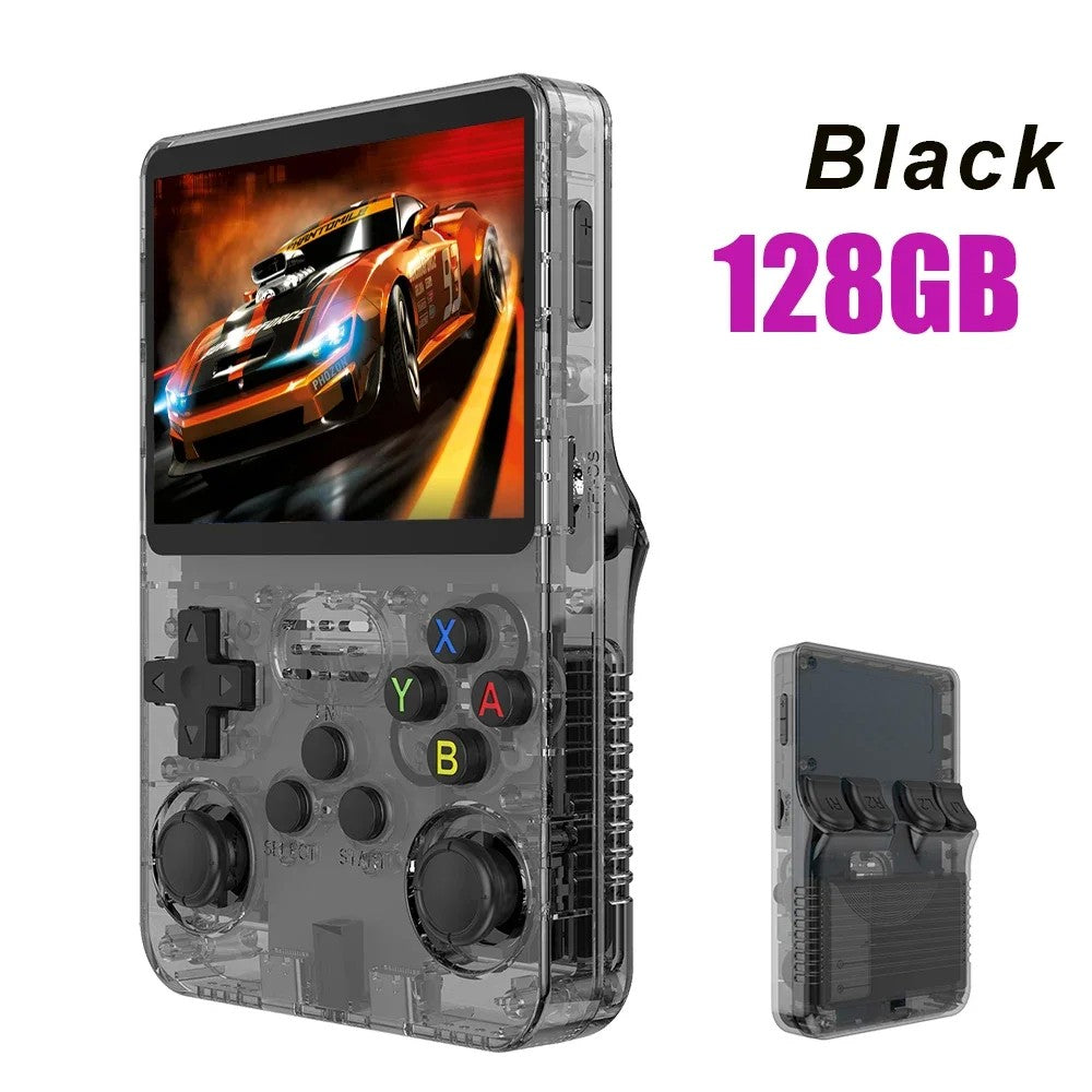 Console de Jogos Retro Portátil AMBERNIC R36S, Tela IPS de 3,5