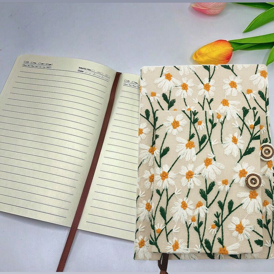 Caderno Bordado