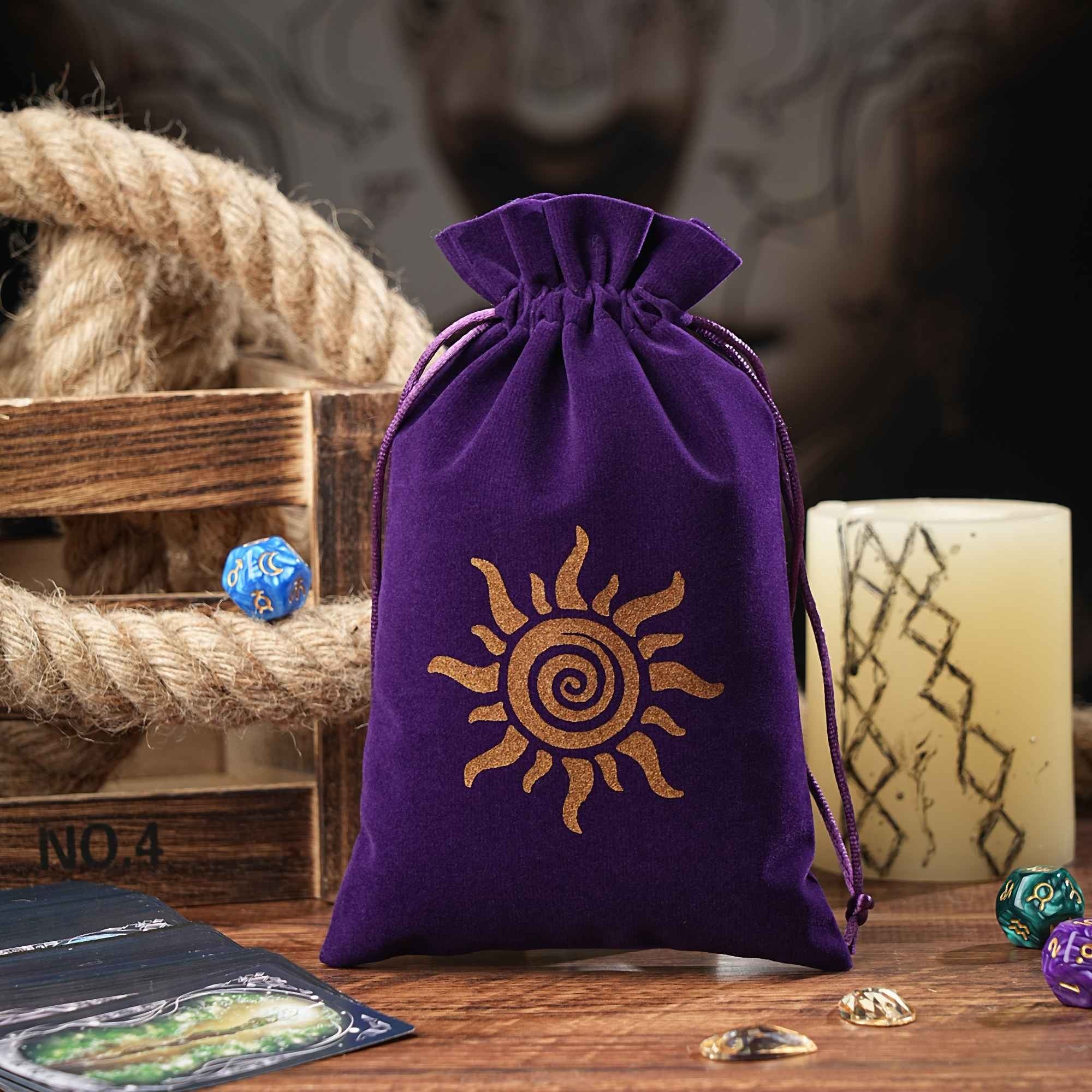 Bag para Cartas de Tarô - Noite dos Oráculos