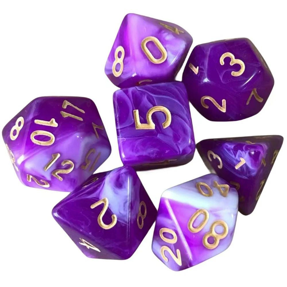 Conjunto de dados - Cores Mistas | D&D, RPG, Pathfinder