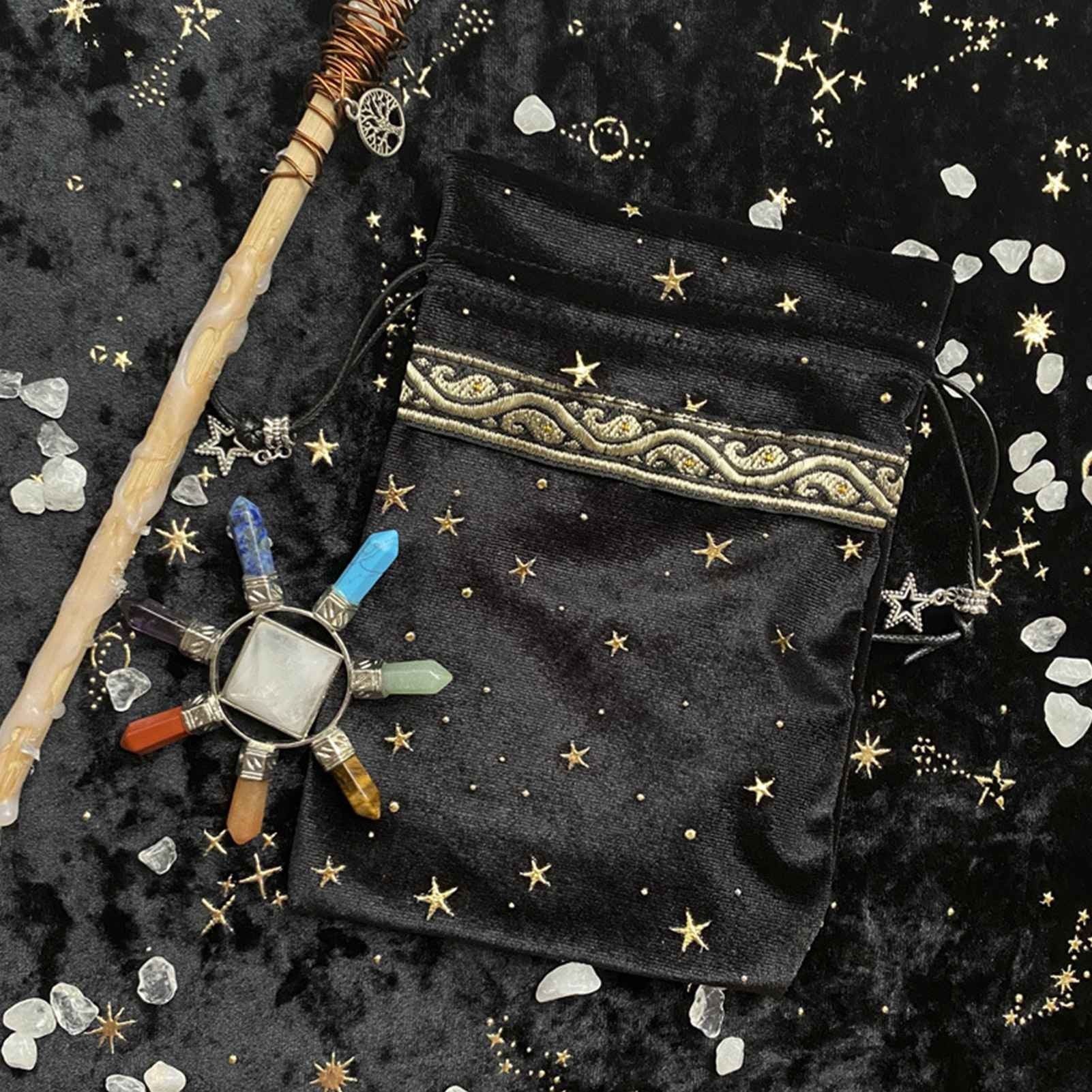 Bag para Cartas de Tarô - Estrelas