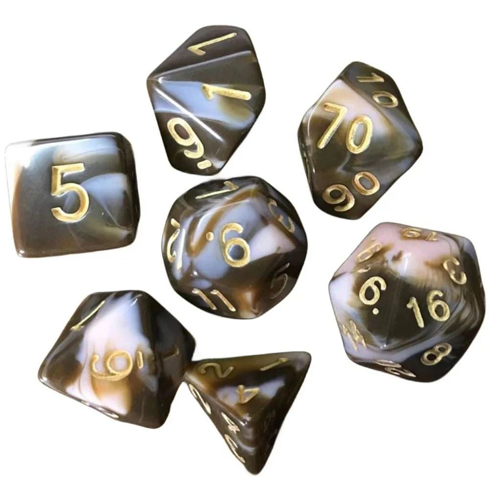 Conjunto de dados - Cores Mistas | D&D, RPG, Pathfinder