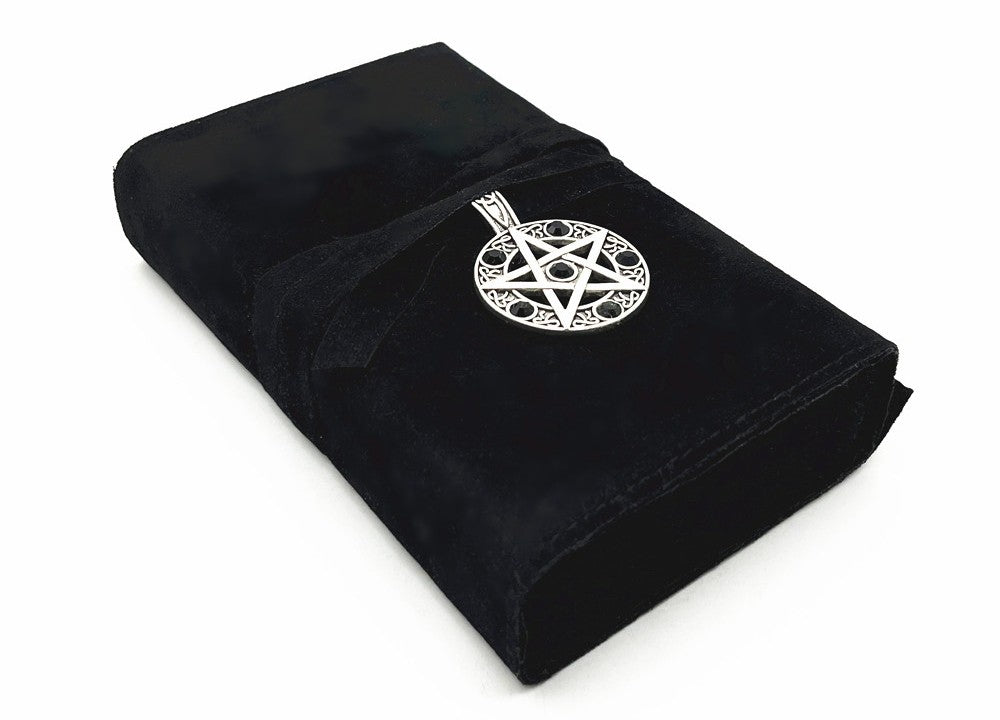 Caixa tipo Estojo para Armazenamento de Cartas de Tarô - Livro de Magia