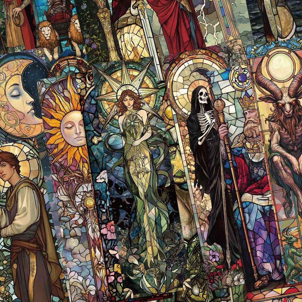 Marcador de página - Inspiração tarô (30 unidades)