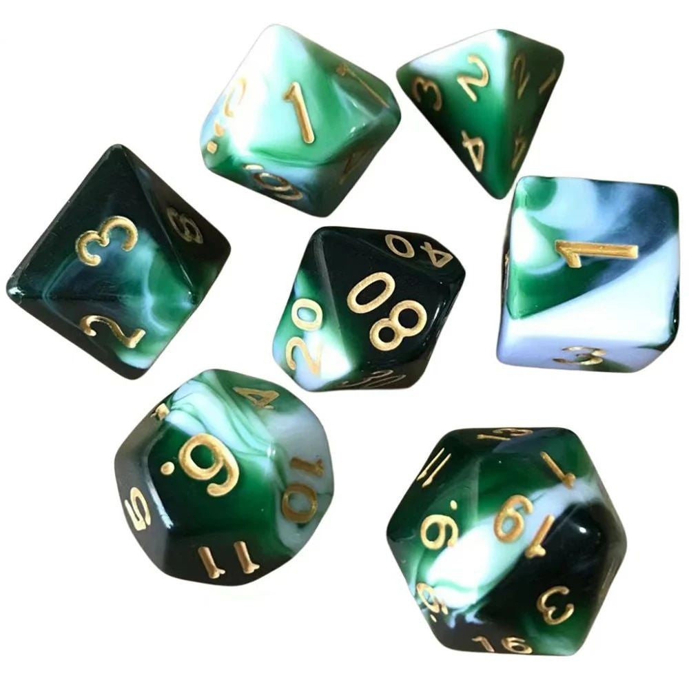 Conjunto de dados - Cores Mistas | D&D, RPG, Pathfinder