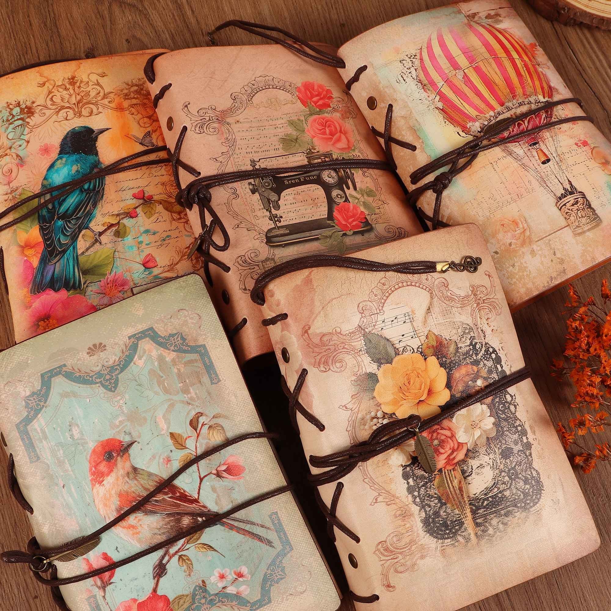 Caderno Estilo Vintage - Liberté